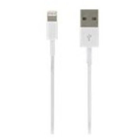 USB Cable To Apple Lightning 1 M DLH - Câble Lightning - USB mâle pour Lightning mâle - 1 m - blanc