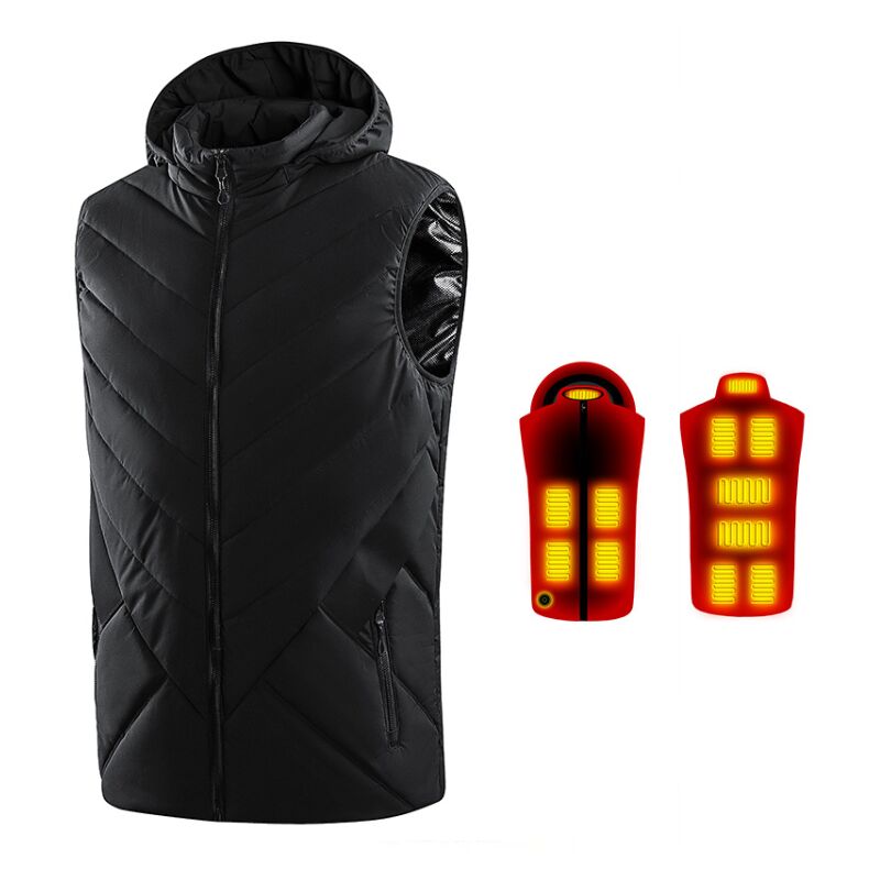 Usb Charging Heated Vest for Men and Women Body Warmer Adjustable Temperature Heating Vest Built-in Heating Pad for Outdoor Working Skiing Hiking