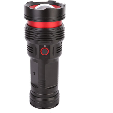 USB Charging High Bright LED Flashlight Outdoor Waterproof Torch for Camping Emergency