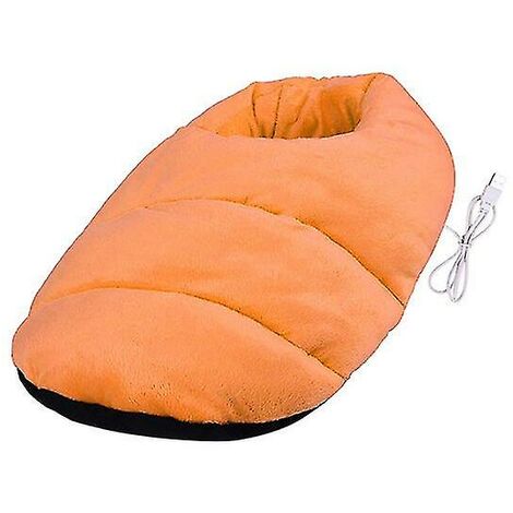 Usb chauffe-pieds coussins chauffants hiver bureau chauffage pantoufles coussin chaud électrique chauffe-pieds chaussures hiver réchauffement couverture tapis