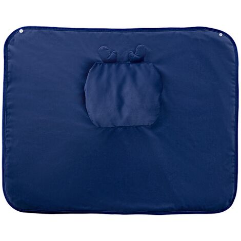 USB couverture électrique lavable châle couverture jambe couverture canapé bureau sieste maison extérieur voiture couverture chauffante, bleu, 7560CM