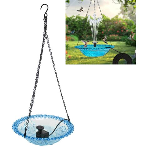 USB-Hänge-Vogelbadbrunnen für den Außenbereich, langlebig und ideal für Kolibris.