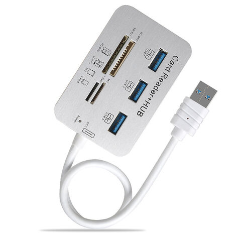 Acheter Lecteur de carte SD TF pour iPhone, adaptateur de caméra USB OTG  avec port d'alimentation, hubs 4 en 1 de type C, claviers, interfaces  audio/MIDI, adaptateur Ethernet