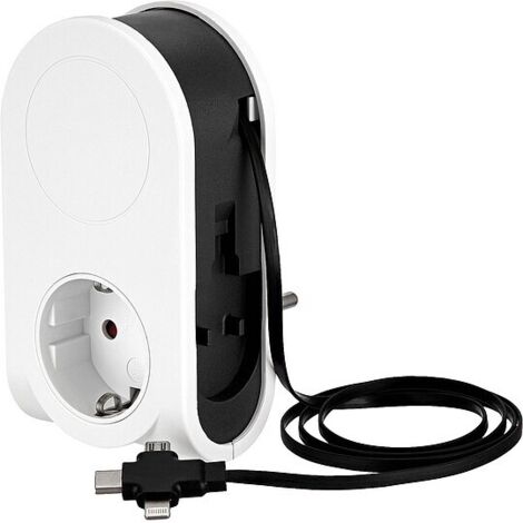 USB-Ladegerät Flex 3 in 1, Lightning, Micro USB, USB-C, USB-A