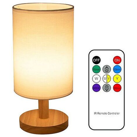 Usb Lampe De Table Chevet Lampe En Bois Table De Chevet Moderne Nuit