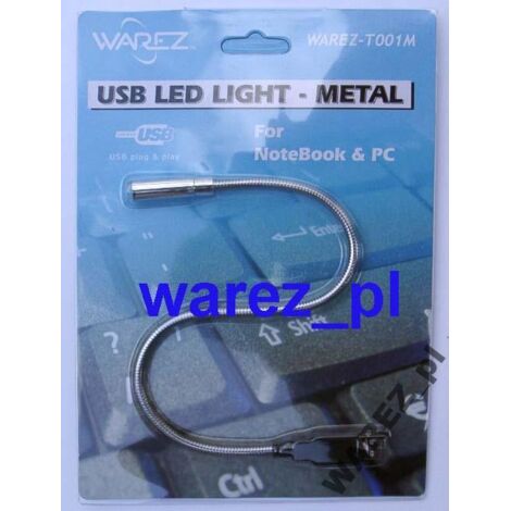 USB-LAMPE FÜR LAPTOP UND PC - METALL