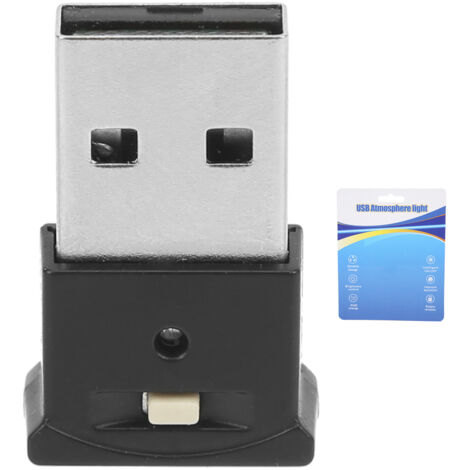 USB LED Ambient Light 8 Colors RGB Dynamic Change Brightness Adjustable Mini Interior Decorative Lamp