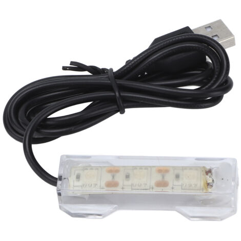 USB-LED-Aquarienleuchte, Unterwasserbeleuchtung für Wasserpflanzen, blaue Dekoration