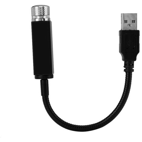 USB-LED-Autolicht, roter Sternenhimmel-Stimmungsprojektor