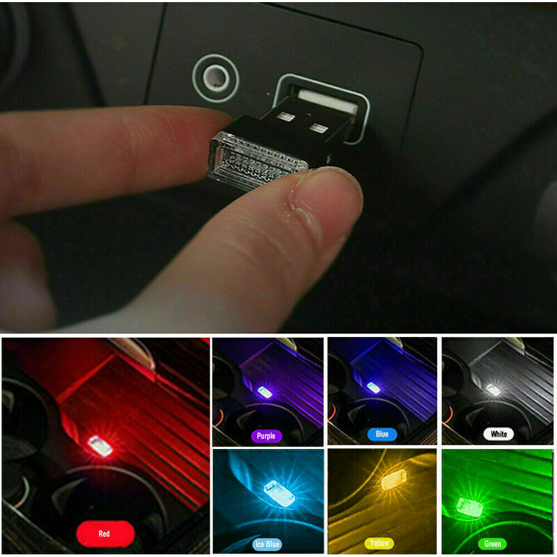 Usb led Car Interior Light Atmosfera al neon