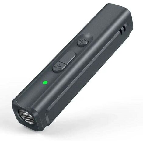 USB LED repoussant, Répulsif à ultrasons pour Chien Dispositif de Conduite de Chien Rechargeable Dresseur de Chien Portable Dispositif Anti-aboiement avec lanière à indicateur