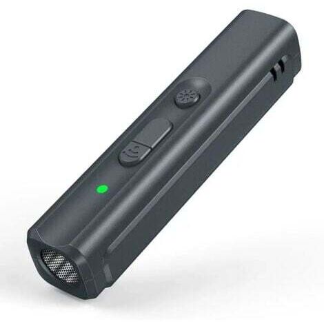 USB LED repoussant, Répulsif à ultrasons pour Chien Dispositif de Conduite de Chien Rechargeable  Dresseur de Chien Portable Dispositif Anti-aboiement avec lanière à indicateur