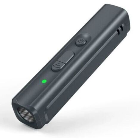 USB LED repoussant, Répulsif à ultrasons pour Chien Dispositif de Conduite de Chien Rechargeable  Dresseur de Chien Portable Dispositif Anti-aboiement avec lanière à indicateur,de DEBUNS