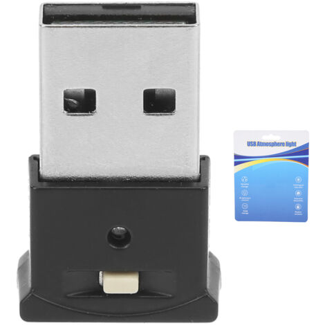 USB-LED-Umgebungslicht, 8 Farben, RGB, dynamische Änderung der Helligkeit, einstellbare Mini-Dekorationslampe für den Innenbereich