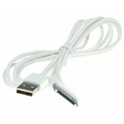 USB-MALE TYP A / IPOD MALE 30POL. 1,5MTR, BLANC POUR PIECES ACCESSOIRES TELEPHONIE - MA591G/B