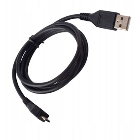 USB - microUSB Kabel 0,25 m 1A schwarze Tasche
