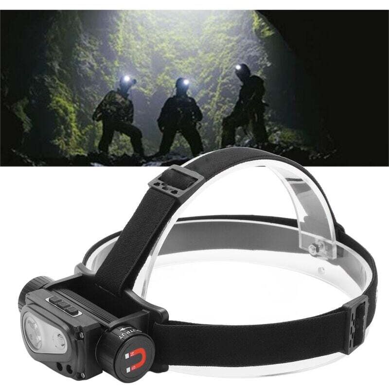 Image of USB rechargeable LED headlamp, induction headlamp&hellip;