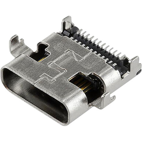 USB Steckverbinder Buchse, Einbau horizontal  versenkte Version U31BU1CGSMT econ connect Inhalt: 1 S