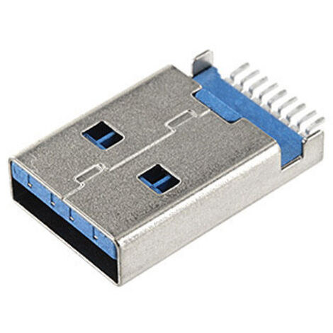 Assmann WSW USB-Einbaubuchse-SMD 2.0 Buchse, Einbau horizontal A