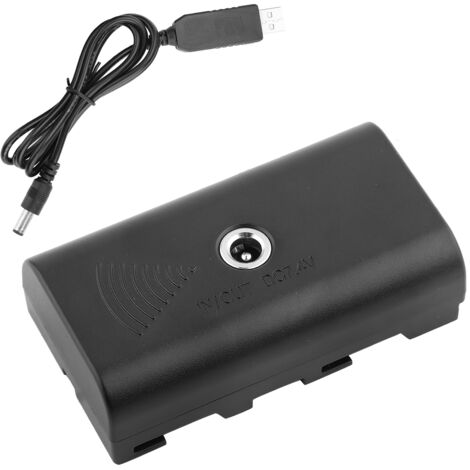 USB-Stromkoppler für Sony F550 F570 F770 F750 F970 F990 - Dummy-Akku