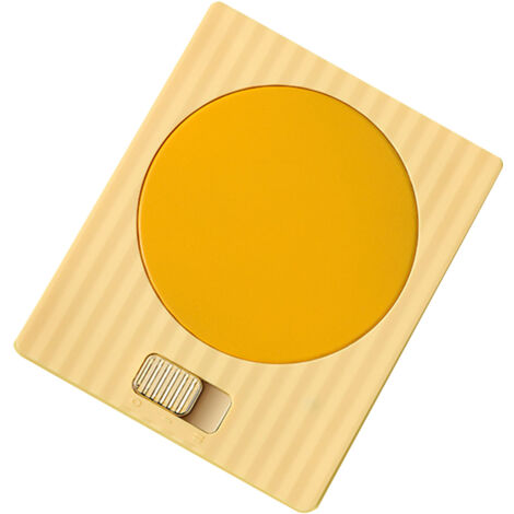 USB-Tassenwärmer mit 2 Temperaturstufen und 2 Modi – Konstante Wärme für Getränke, Eier, Kuchen und Servietten – 220 V, Gelb