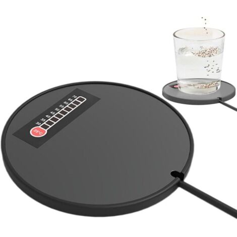 USB-Tassenwärmer mit konstanter Temperatur: USB-Tassenwärmer für Kaffee, elektrischer Tassenwärmer, Warmhalteplatte für Kaffeetassen und Getränke