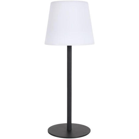USB TISCHLAMPE schwarz 3 Helligkeitsstufen elegant