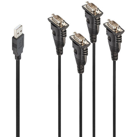 USB TO 4 PORT SERIAL CONVERTER