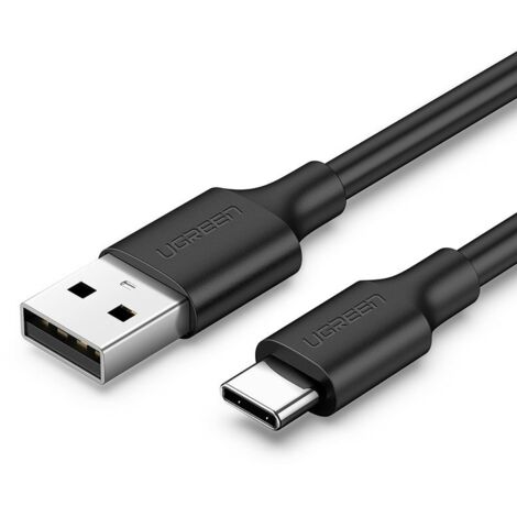 USB - USB-C 2A Kabel 0,5m schwarz
