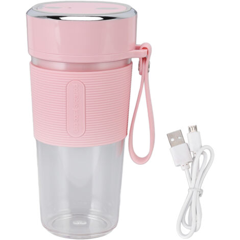 USB-wiederaufladbarer Personal Blender, BPA-frei, Klinge aus Edelstahl SUS304, auslaufsicher, Pink