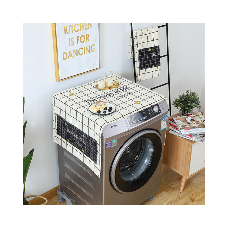 Lino in cotone protezione solare lavatrice