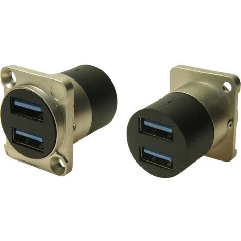 USB3.0 A-A FT METAL CSK Adaptateur/prolongateur CP30087 Cliff Contenu: 1 pc(s)
