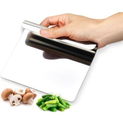 Ustensile Cuisine Multifonction Inox : Spatule , Grattoir Légumes et Pâte