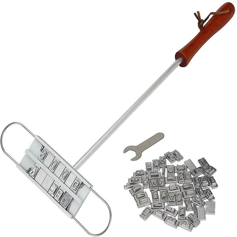 Tonchean - Ustensile de barbecue,Fer à marquer pour barbecue outil de barbecue de camping marquage de barbecue