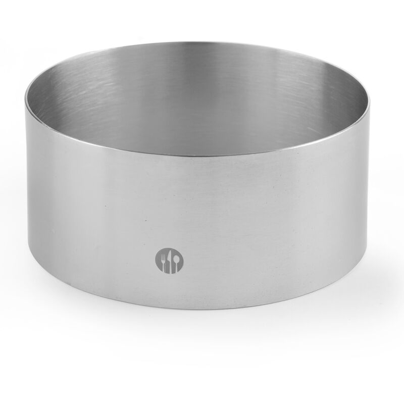 Cercle confiserie du chef pour gâteaux, plats, diamètre 100x(H)45mm Hendi 512159