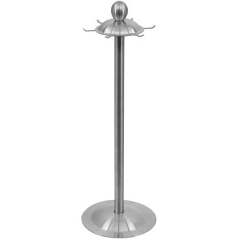 Ustensiles de cuisine Support rotatif en acier inoxydable 6 suspensions