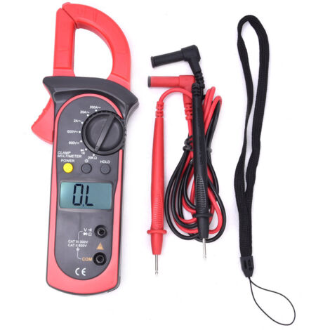 UT200A Digitales Zangenmultimeter - Misst Spannung, Strom, Widerstand (1999 Zählwerte)