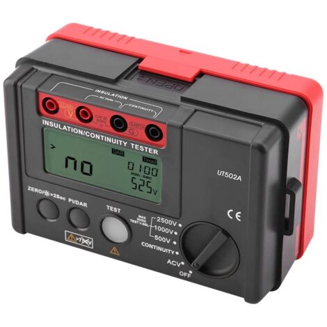 Ut502a Résistance D'isolement Ut502a, Testeur de Terre d'unité Testeur de Mégohmmètre DCV ACV Mètre Mégohmmètre Multimètre de Tension MegOhm