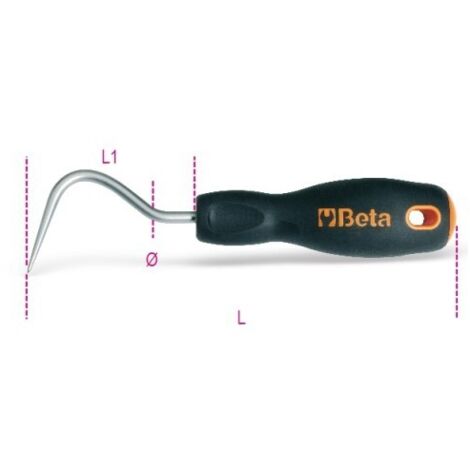 Utensile di finitura beta hook point awl design ergonomico precisione