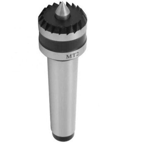 Utensile di tornitura centrale con contropunta per impieghi gravosi KZQ per torni per metallo e legno (MT2)