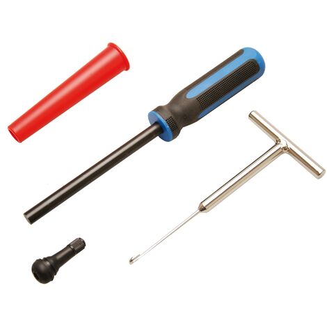 BGS TECHNIC Utensile inserimento valvola pneumatico 4 pz.