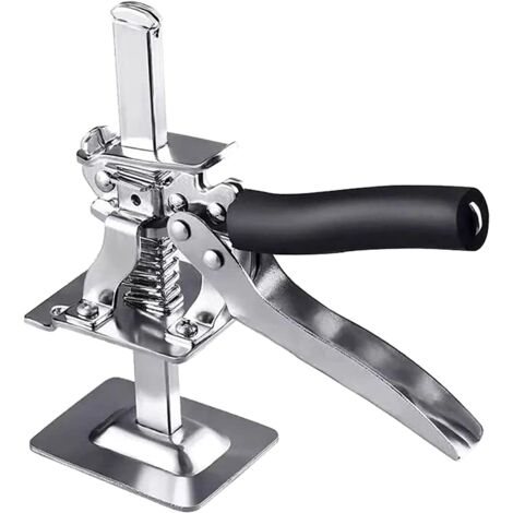 Utensile manuale per la presa dei pavimenti in legno - Attrezzo multifunzione - Antiscivolo - Cric manuale per mobili, armadietti, cartongesso