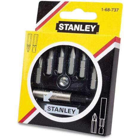 Utensile Manuale Stanley Set 7 Pezzi Porta Inserti Magnetico