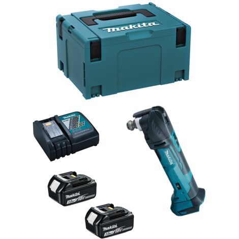 Utensile Multifunzione MAKITA DTM51RFJ (2 x 3,0Ah + DC18RC + MAKPAC 3)