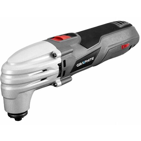 Utensile multifunzione per smerigliatura e raschiatura con sistema di attacco accessori universale 250W