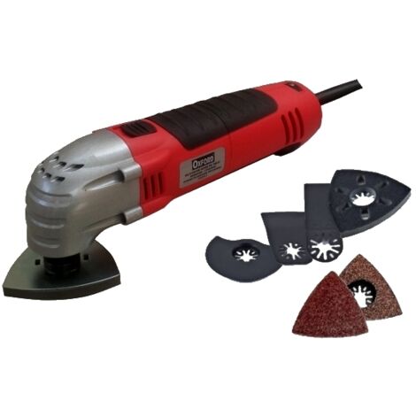 Utensile multiuso/multifunzione/Mini Smerigliatrice/Levigatrice triangolare con accessori 300W