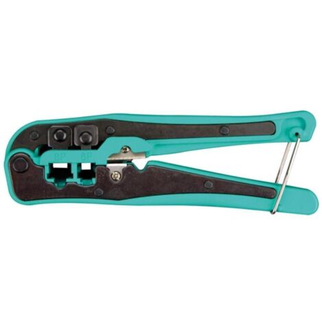 Utensile per crimpatura e taglio per connettori modulari 4p2c 4p4c rj10 6p4c rj11 6p6c rj12 8p8c rj45