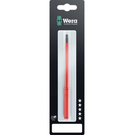 Utensile per elettricista wera kk 64 i certificato VDE punta Black Point