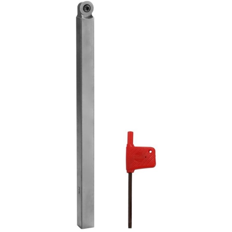 Utensile per tornitura del legno in acciaio legato, utensile da taglio con inserti in carburo, manico in lega di alluminio, utensile per la