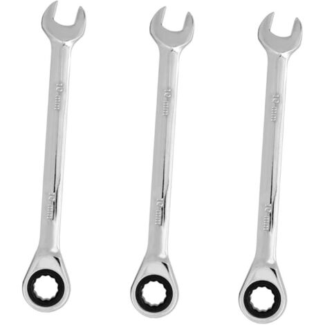 Utensili meccanici per chiavi a bussola da 10 mm a doppio scopo da 3 pezzi
